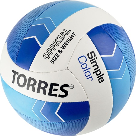 Купить Мяч волейбольный Torres Simple Color любительский р.5 в Богородицке 